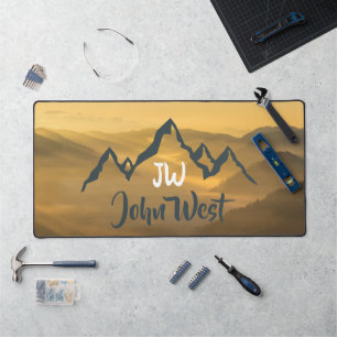 Monographie de montagnes personnalisables Gold sun