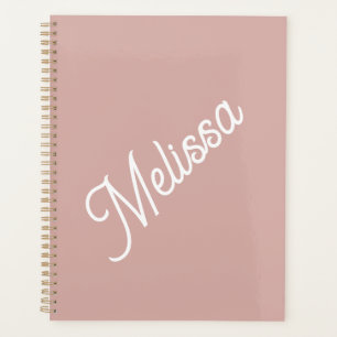 Monographie de script, rose vif moderne