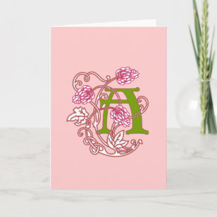 Monographie florale Art nouveau A