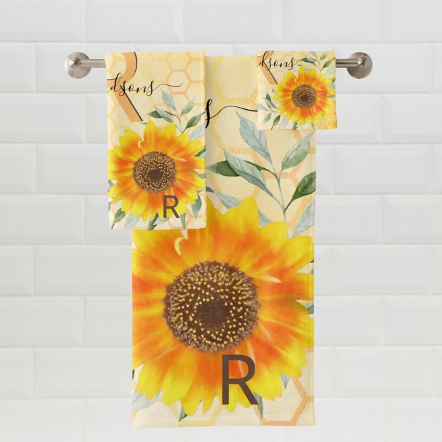 Monographie florale de tournesol jaune (Créateur téléchargé)