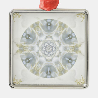 Monoi Gardenia Angels Metal Ornament