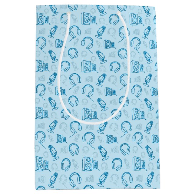 Monoline audio equipment medium gift bag (Front)