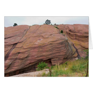 Monolithe de grès rouge à Red Rocks