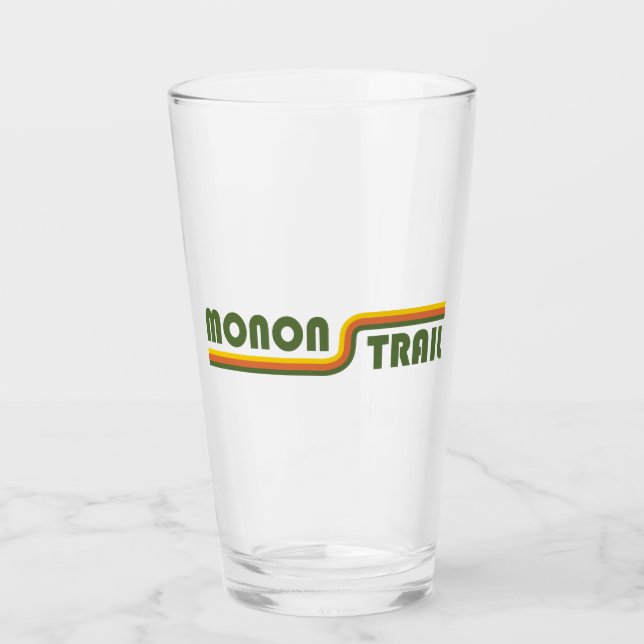 Monon Trail Indiana Glass (Front)