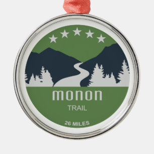 Monon Trail Metal Ornament