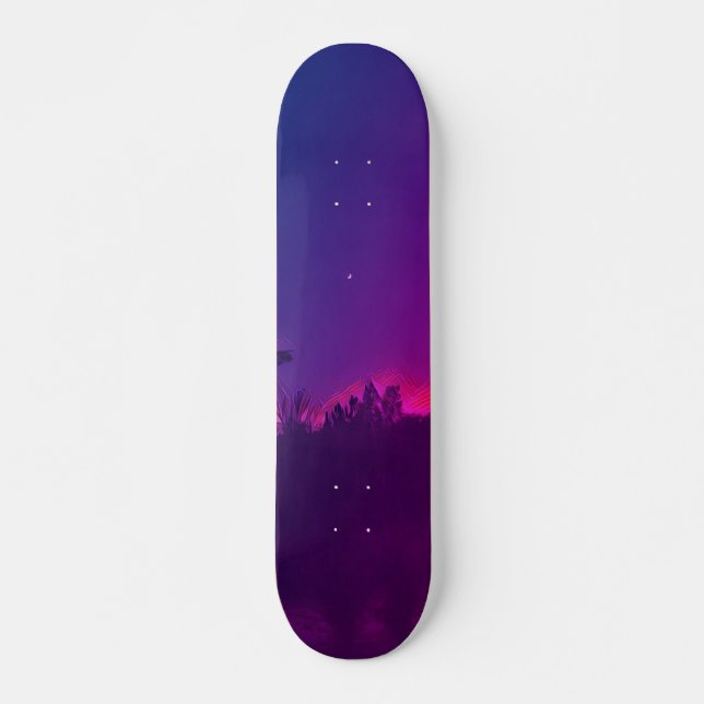 Mononoke Sunset Skateboard (Front)