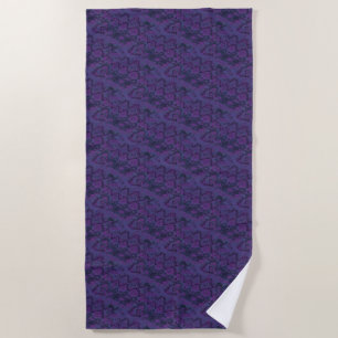 Monopoly Purple Beach Towel