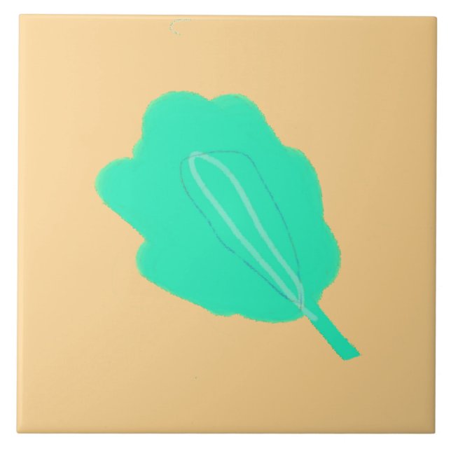 Monoprint design tile (Front)
