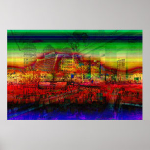 Monorail to Contemporary Hotel and Train Station C Poster