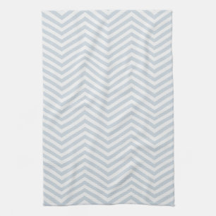 MonoZag Mist Blue Kitchen Towel