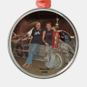 Monroe County Demolition Derby 2009 Metal Ornament