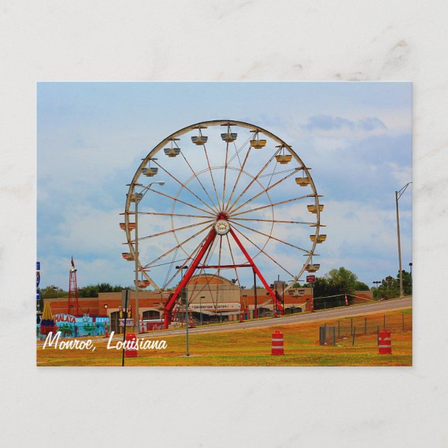 Monroe Louisiana Fair Postcard (Front)
