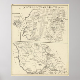 Monroe, Lyman, Bath Poster