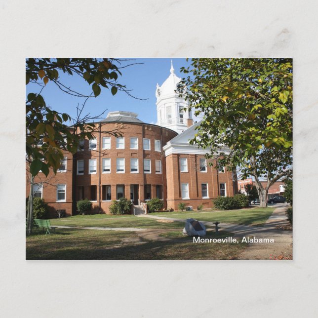 Monroeville, Alabama Post Card (Front)