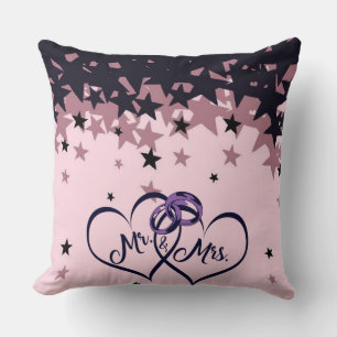 Monsieur et Madame Coussin de Lancer de Mariage av
