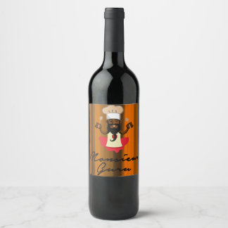 Monsieur Guru Wine Label