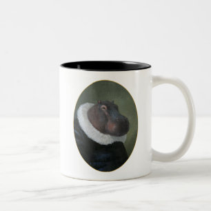 Monsieur Hippo Portrait Mug
