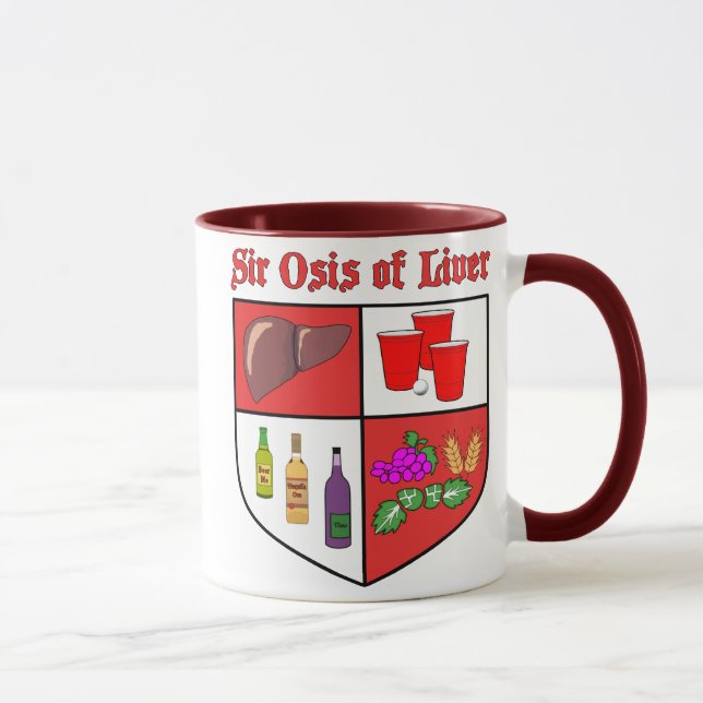 Monsieur Osis Of Liver Mug (Droite)