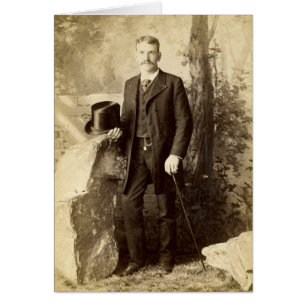 Monsieur victorien vintage Portait