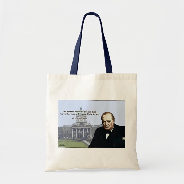 Monsieur Winston Churchill - sacs inspirés (Devant)