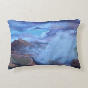 Monsoon at the Grand Canyon Accent Pillow