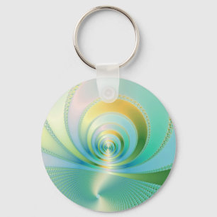 Monsoon - Fractal Keychain