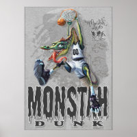 Monstah Dunk Dinosaur Basketball