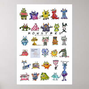 Monstars -Insert YOUR Picture Poster