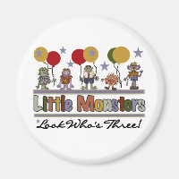Monster 3rd Birthday Tshirts and Gifts