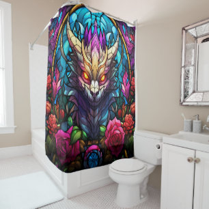 Monster Art Shower Curtain