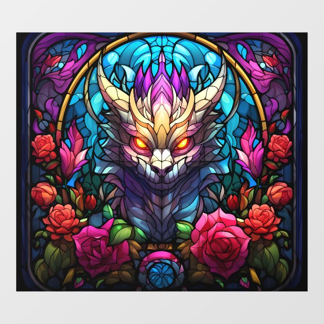 Monster Art Window Cling (Sheet)