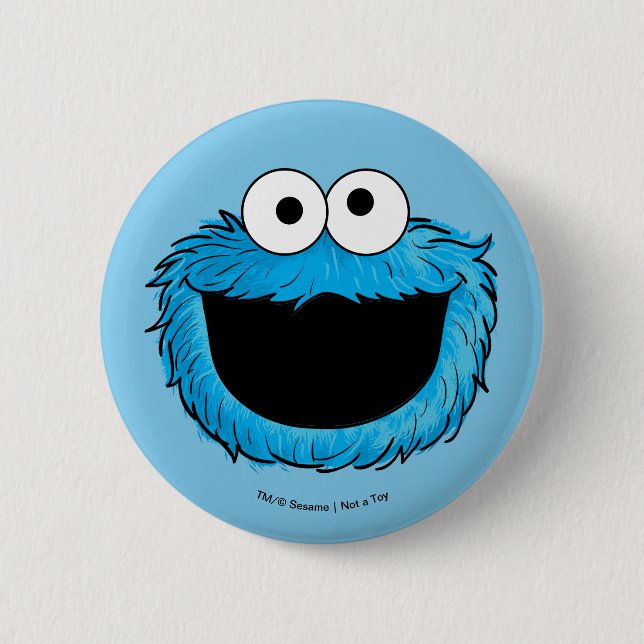 Monster at the End of this Story | Cookie Monster 2 Inch Round Button (Front)