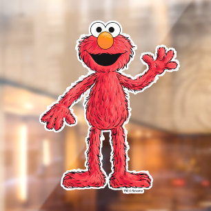 Monster at the End of this Story   Cutie Elmo Window Cling