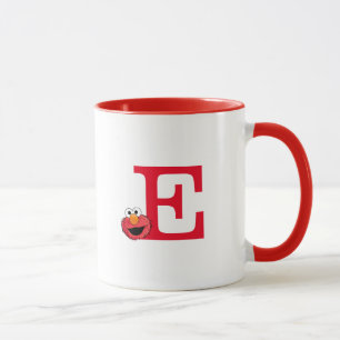 Monster At the End of this Story Elmo Monogram E Mug