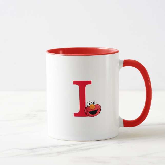 Monster At the End of this Story | Elmo Monogram I Mug (Right)