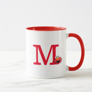 Monster At the End of this Story   Elmo Monogram M Mug