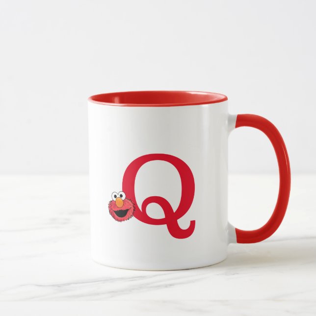 Monster At the End of this Story | Elmo Monogram Q Mug (Right)