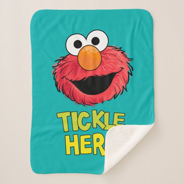 Monster At the End of this Story | Elmo Sherpa Blanket (Front)