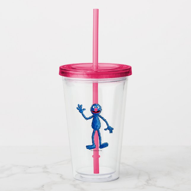 Monster at the End of this Story | Grover Acrylic Tumbler (Front)