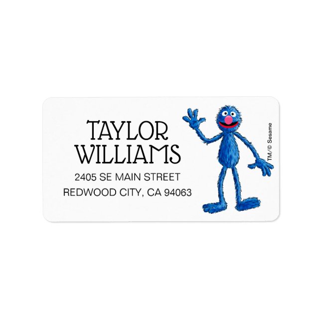 Monster at the End of this Story | Grover Label (Front)