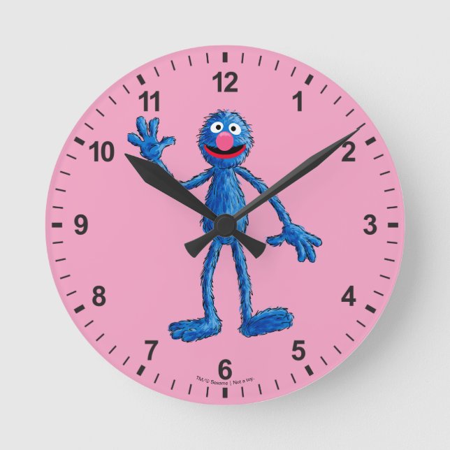 Monster at the End of this Story | Grover Round Clock (Front)