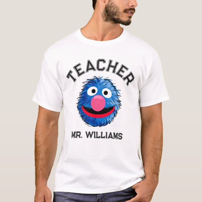 Monster at the End of this Story | Grover Teacher T-Shirt (Front)