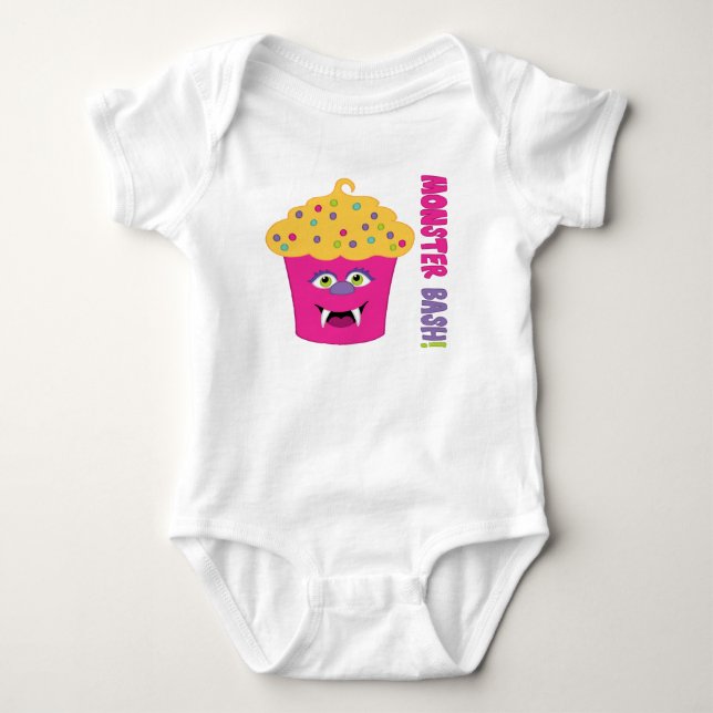 Monster Bash Body Suit Baby Bodysuit (Front)