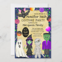 Monster Bash Costume Halloween Party