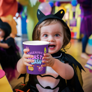 Monster bash party cup Halloween kids tableware