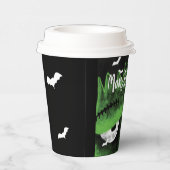 Monster Bash Spooky Frankenstein Halloween Party Paper Cups (Right)
