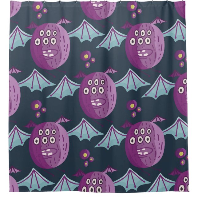 Monster Bats: Cute Cartoon Vintage (Front)