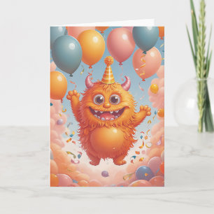 Monster Birthday Bash Card