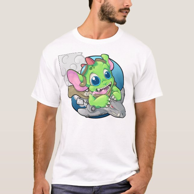 Monster Bomber Pilot T-Shirt (Front)