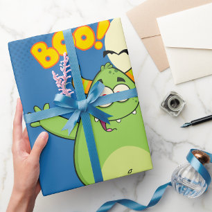 Monster Boo Wrapping Paper